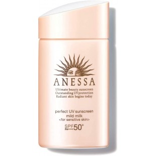 ANESSA Perfect UV Mild Milk Sunscreen for Sensitive Skin 60ml SPF50+/PA++++ (1yr+)